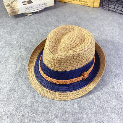 Aura of Serenity Children’s Straw Hats (Flatedge Beige)