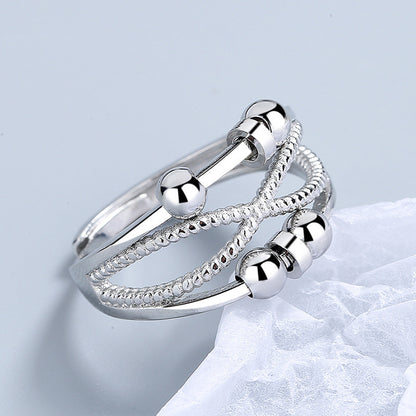 Divine Helix Rotating Ring