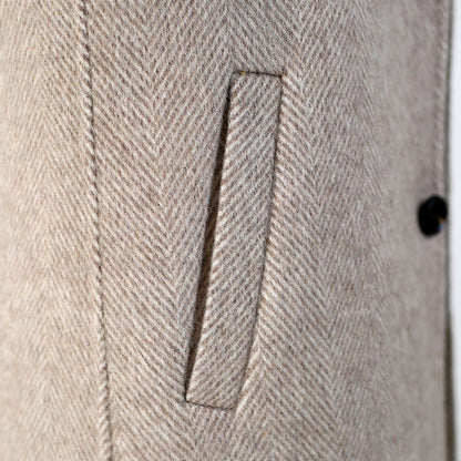 Euphoria of the Ancients Wool Overcoat (Khaki)