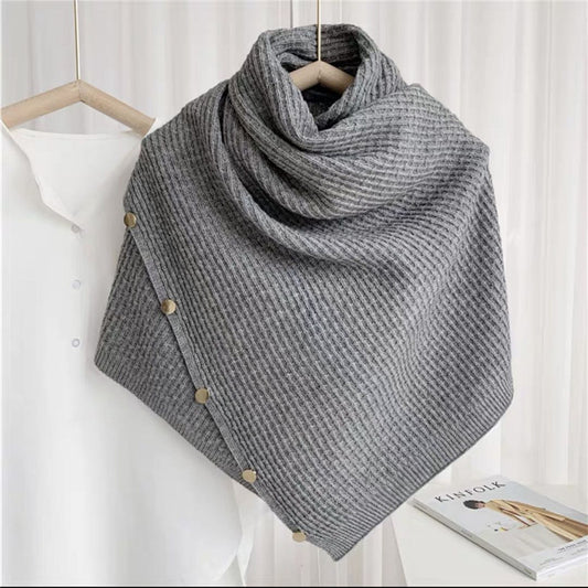 Elyndra Cashmere Wrap (Grey)