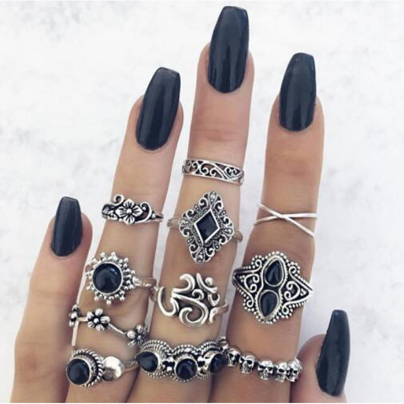 Luxe Petal Flower Rings