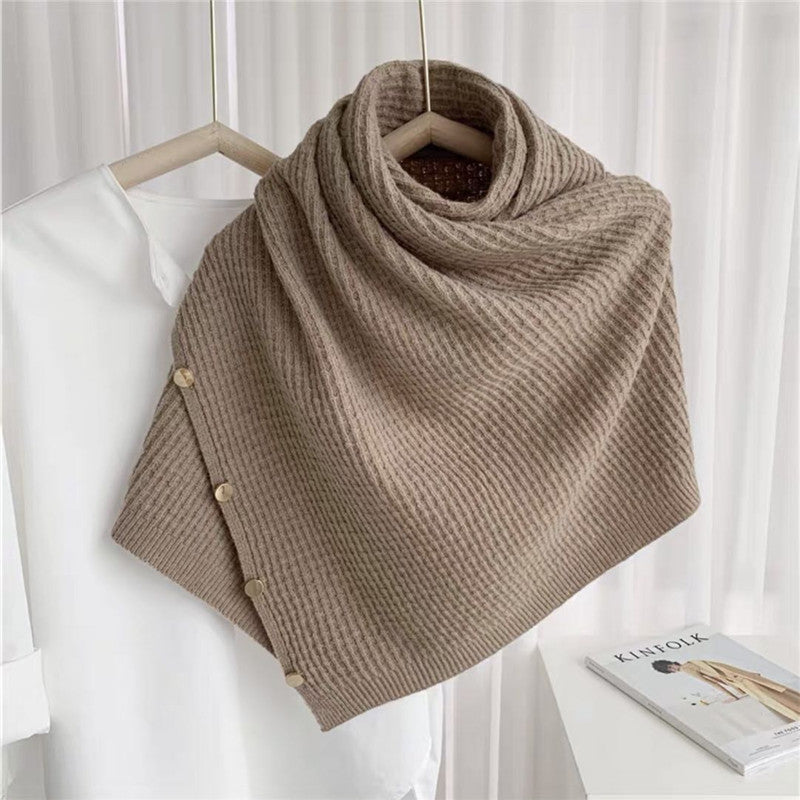 Elyndra Cashmere Wrap (Beige)