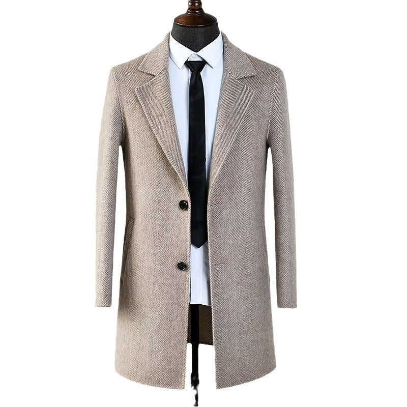 Euphoria of the Ancients Wool Overcoat (Khaki)