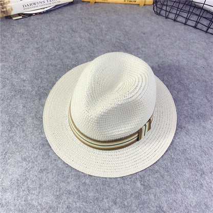 Aura of Serenity Children’s Straw Hats (Flatedge Beige)