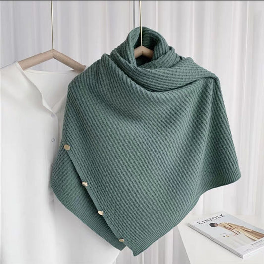 Elyndra Cashmere Wrap (Green)